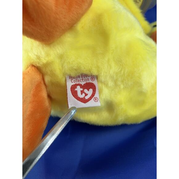 Ty Beanie Babies Bundle (3pcs) Quackers In 3 Sizes Buddy Baby And Teenie Beanie - Picture 5 of 16